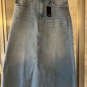 Joe's Jeans Light Blue Denim Skirt Size 30